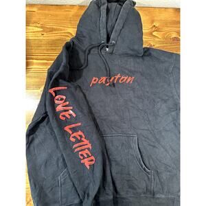 Payton Love Letter Album Promo Black Hoodie y2k XL Sweatshirt